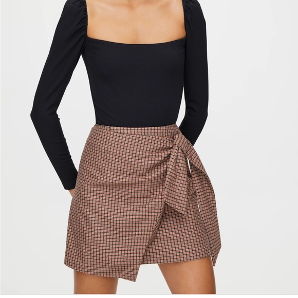 HOST PICK✨Aritzia Wilfred Dorine wool mini skirt size 2 - Picture 4 of 14